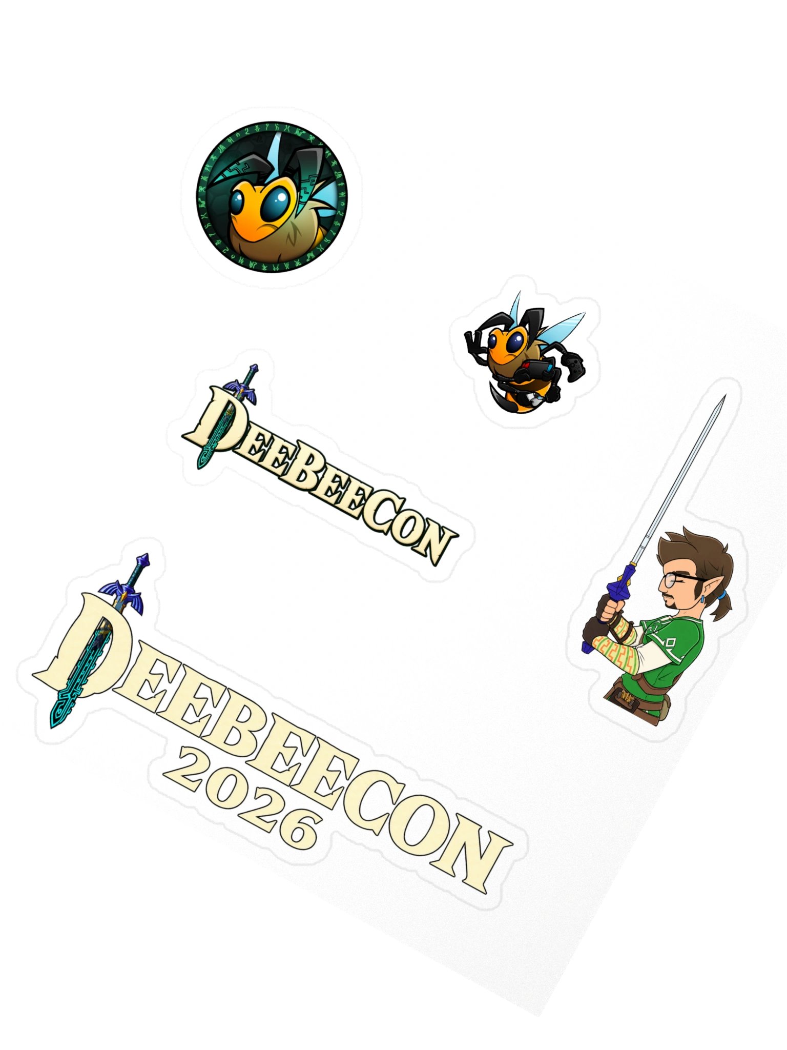 DeeBeeCon 2026 Stickers! product image (1)