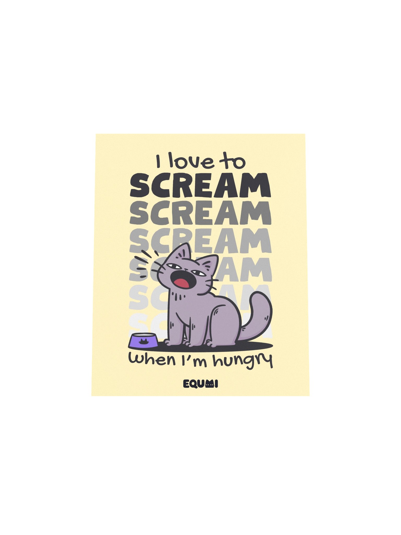 I Love To Scream Print product image (5)