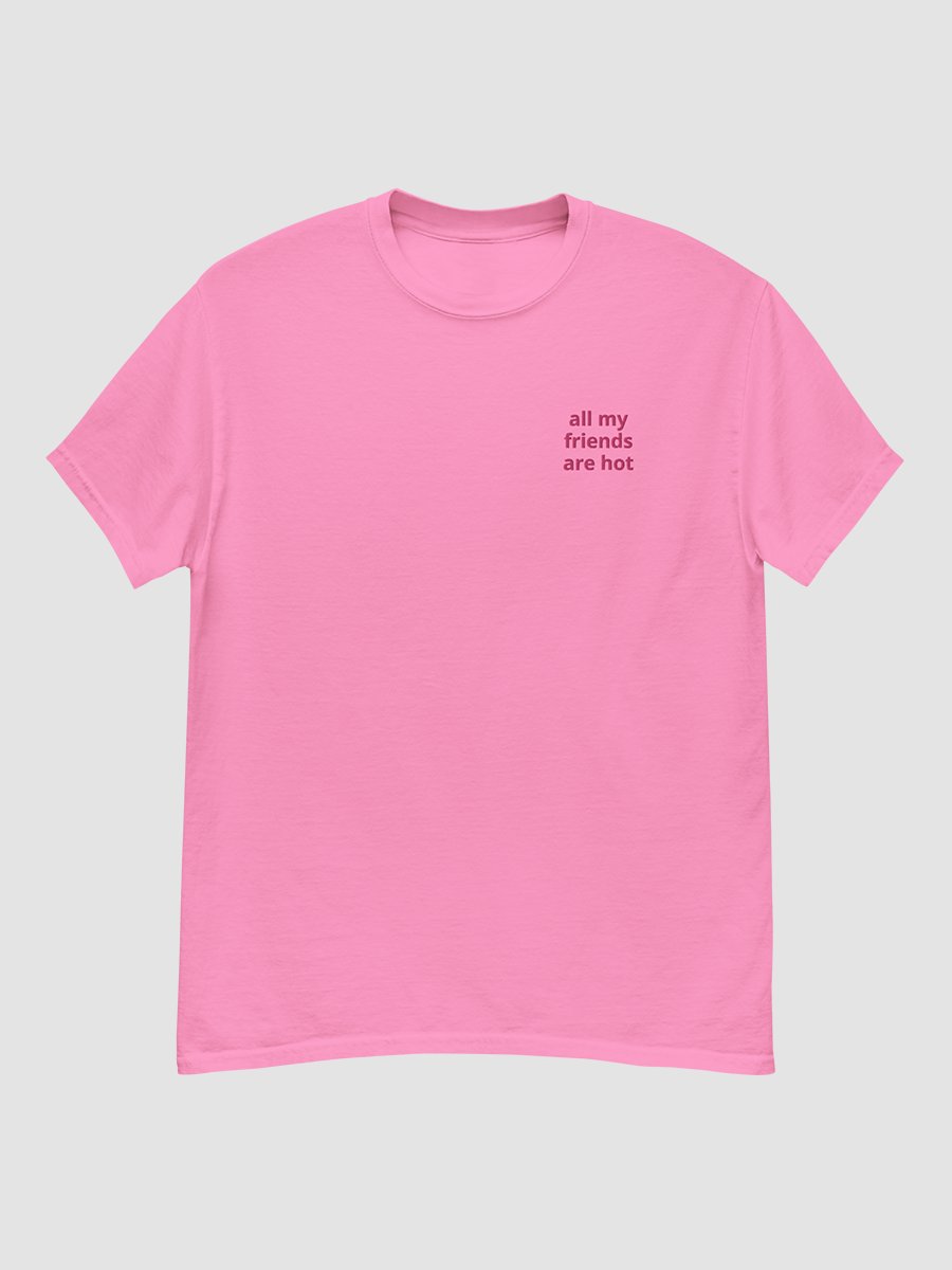 Hot Friends Pink Embroidered T-Shirt product image (2)