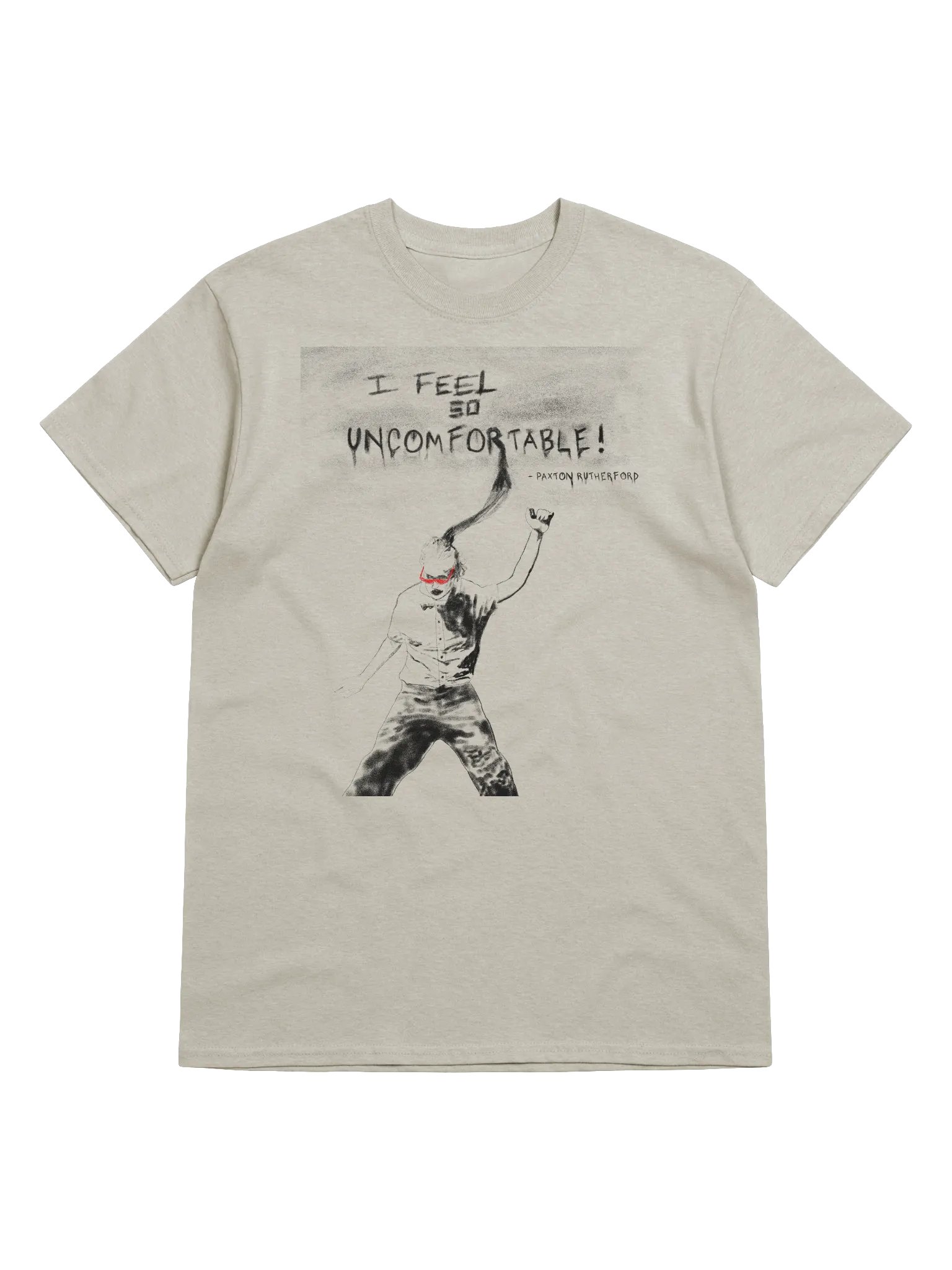 UNCOMFORTABLE! Photo T-Shirt product image (1)