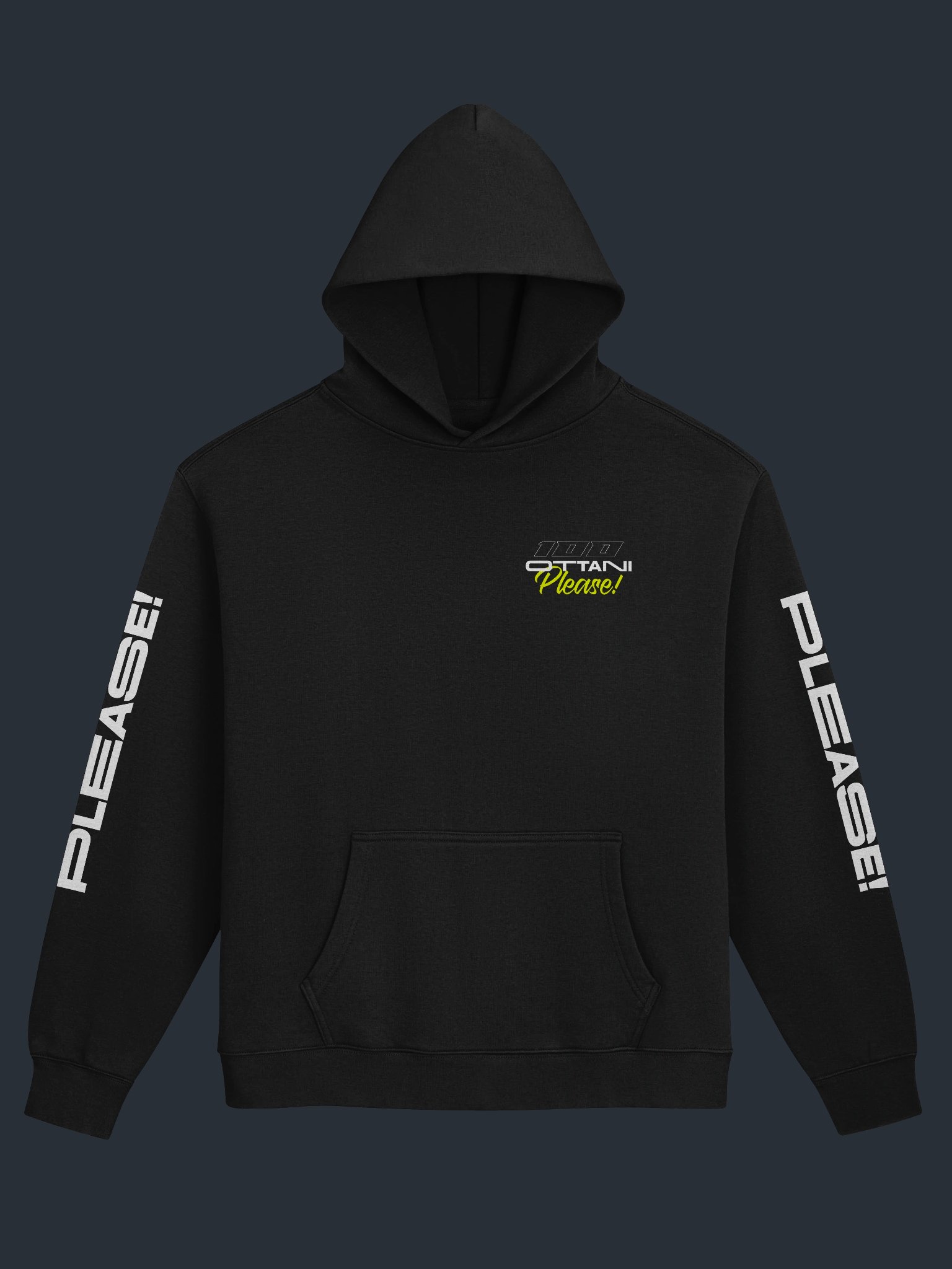 100 Ottani Please!™ Premium Oversized Racing Streetwear Hoodie | Phantom Division Edition product image (3)