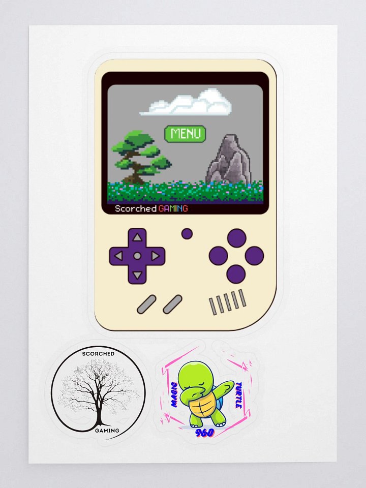 MagicTurtle960 Scorched Gaming Sticker Bundle product image (1)