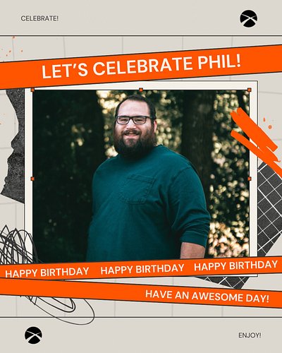 🎉 HAPPY BIRTHDAY, PHIL! 🎉

Help us wish a very happy birthday to our Media Director! 

Phil, we’re thankful for all the creat...