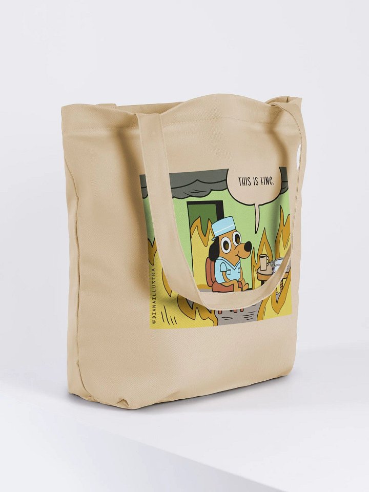 "This is fine-doctor" Bag (medium size) product image (2)