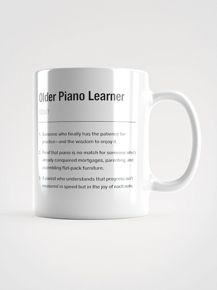 Older Piano Learner (noun) product image (2)