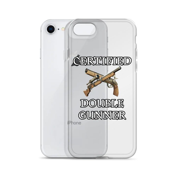 Certified Double Gunner iPhone Case Clear product image (2)