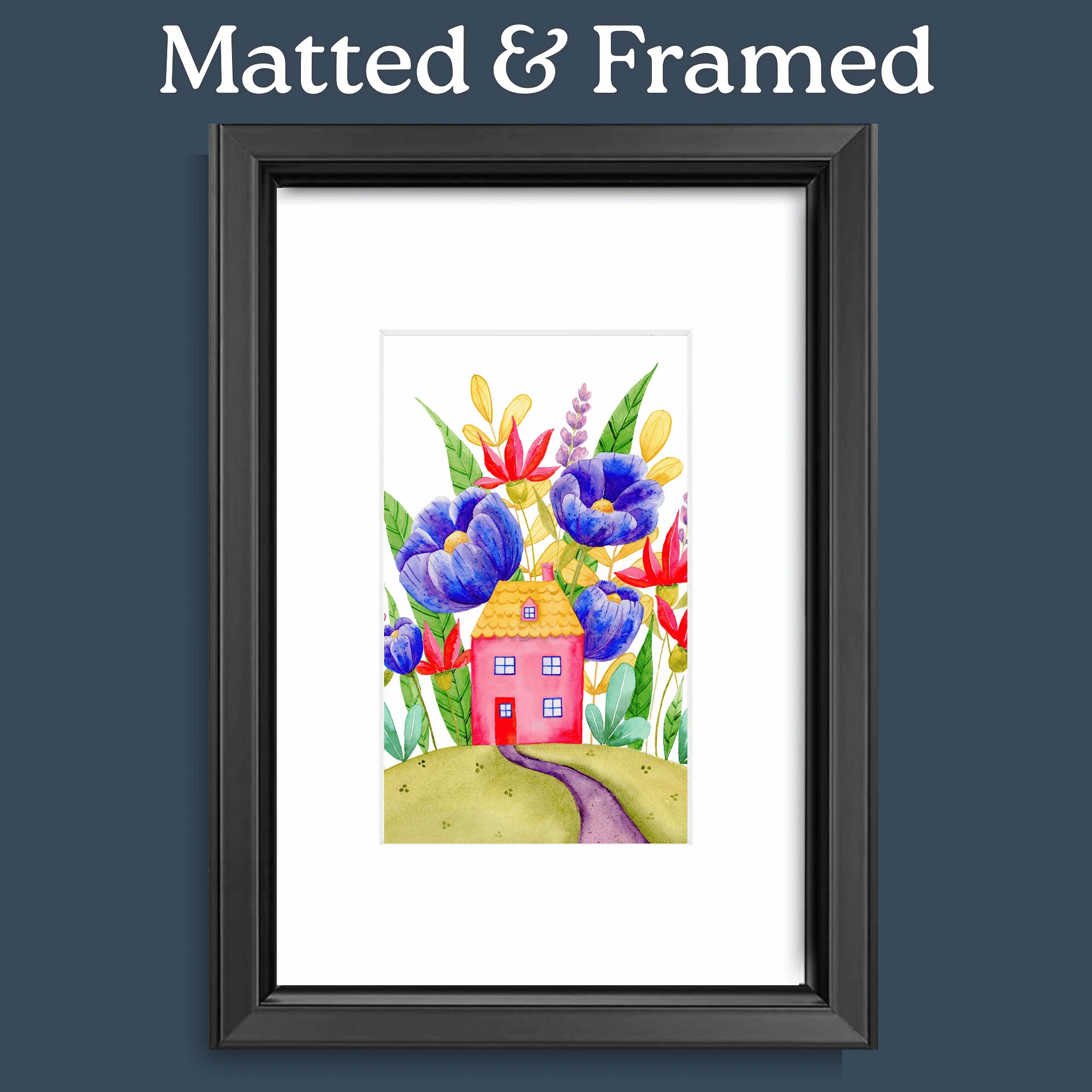 Floral Watercolor Print - Pink Retreat - The BloomHouse Collection product image (12)