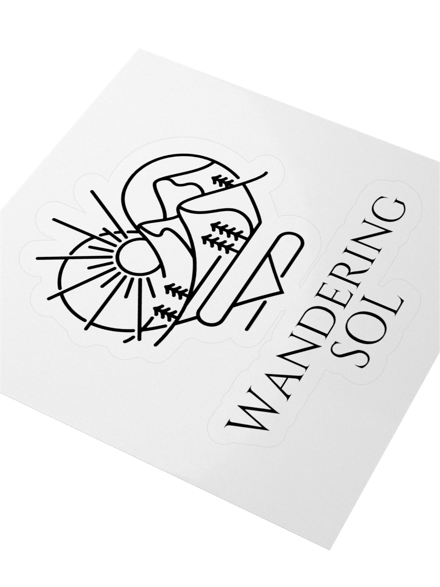 Wandering Sol Sticker product image (3)