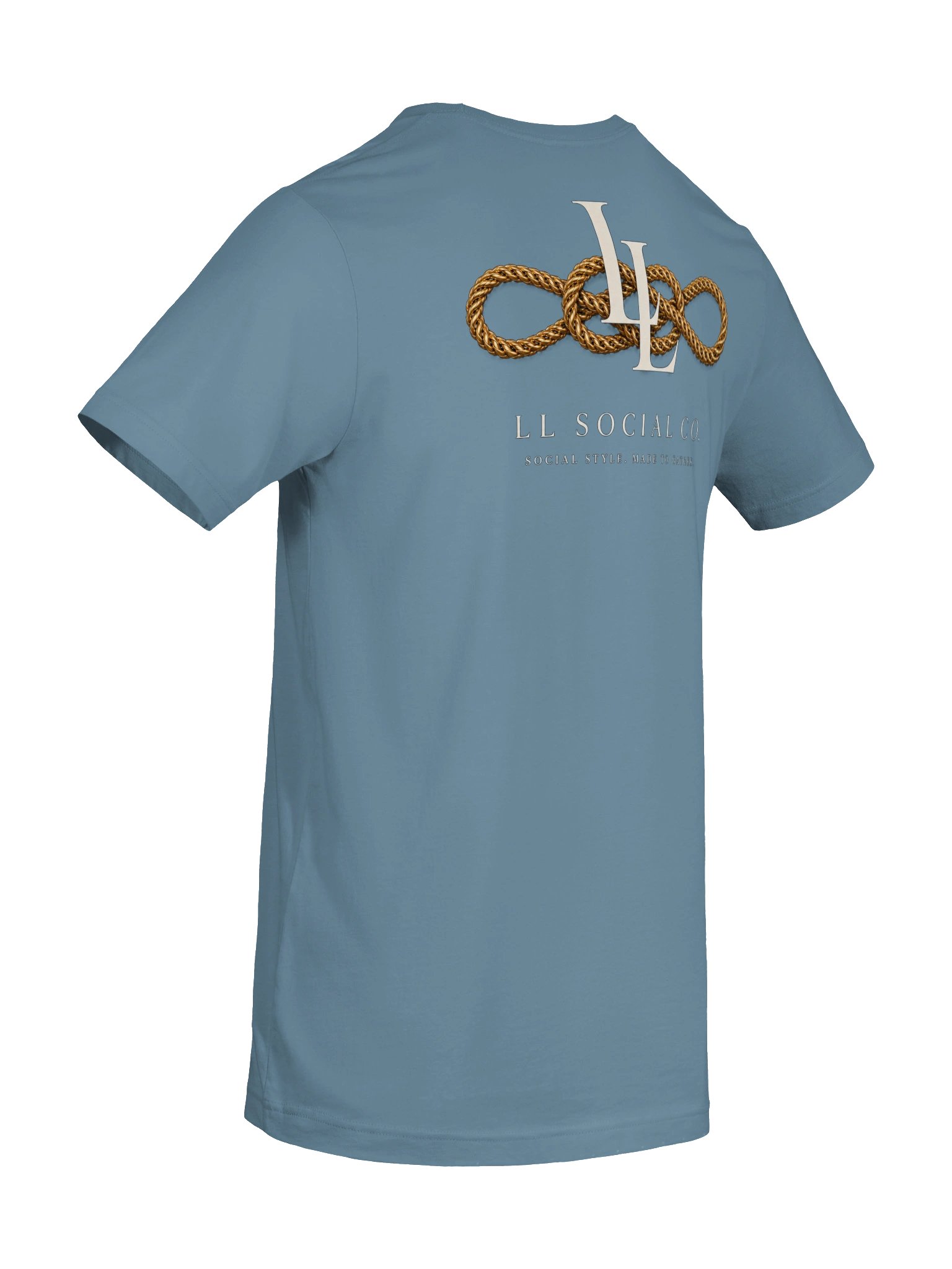 LL Social Co. Carrick Bend Essential Tee — Ivory product image (83)