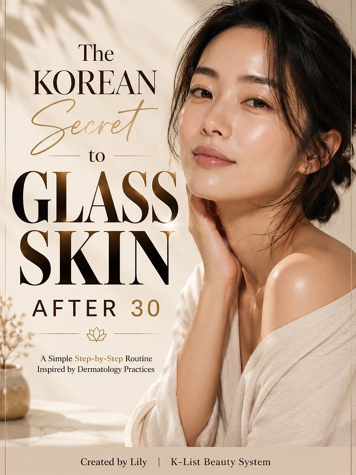 The Korean Secret to Glass Skin After 30: A Simple Step-by-Step Routine Inspired by Dermatology Practices product image (1)