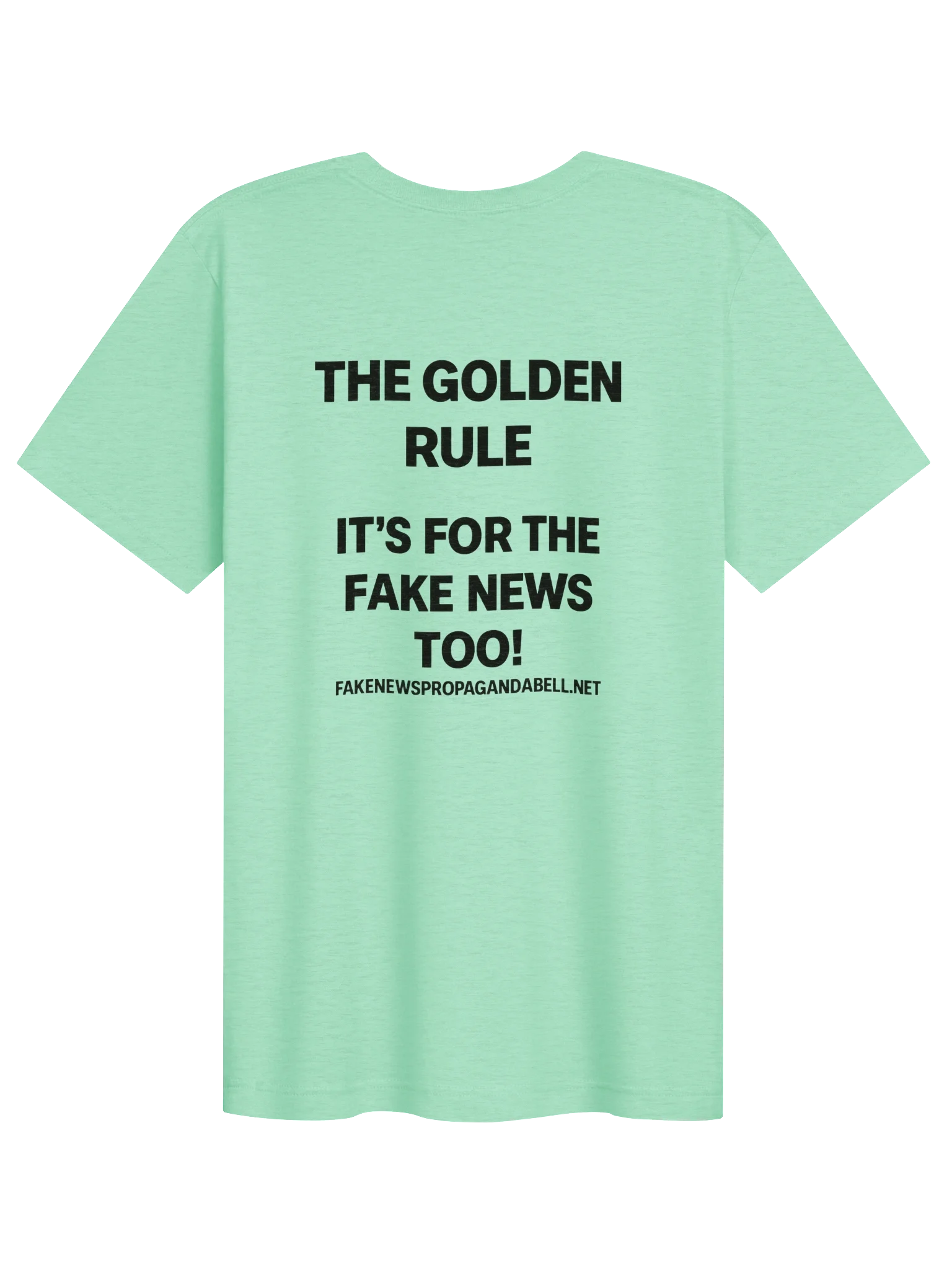 The Golden Rule It's For The Fake News Too - Unisex Heavy Cotton Tee