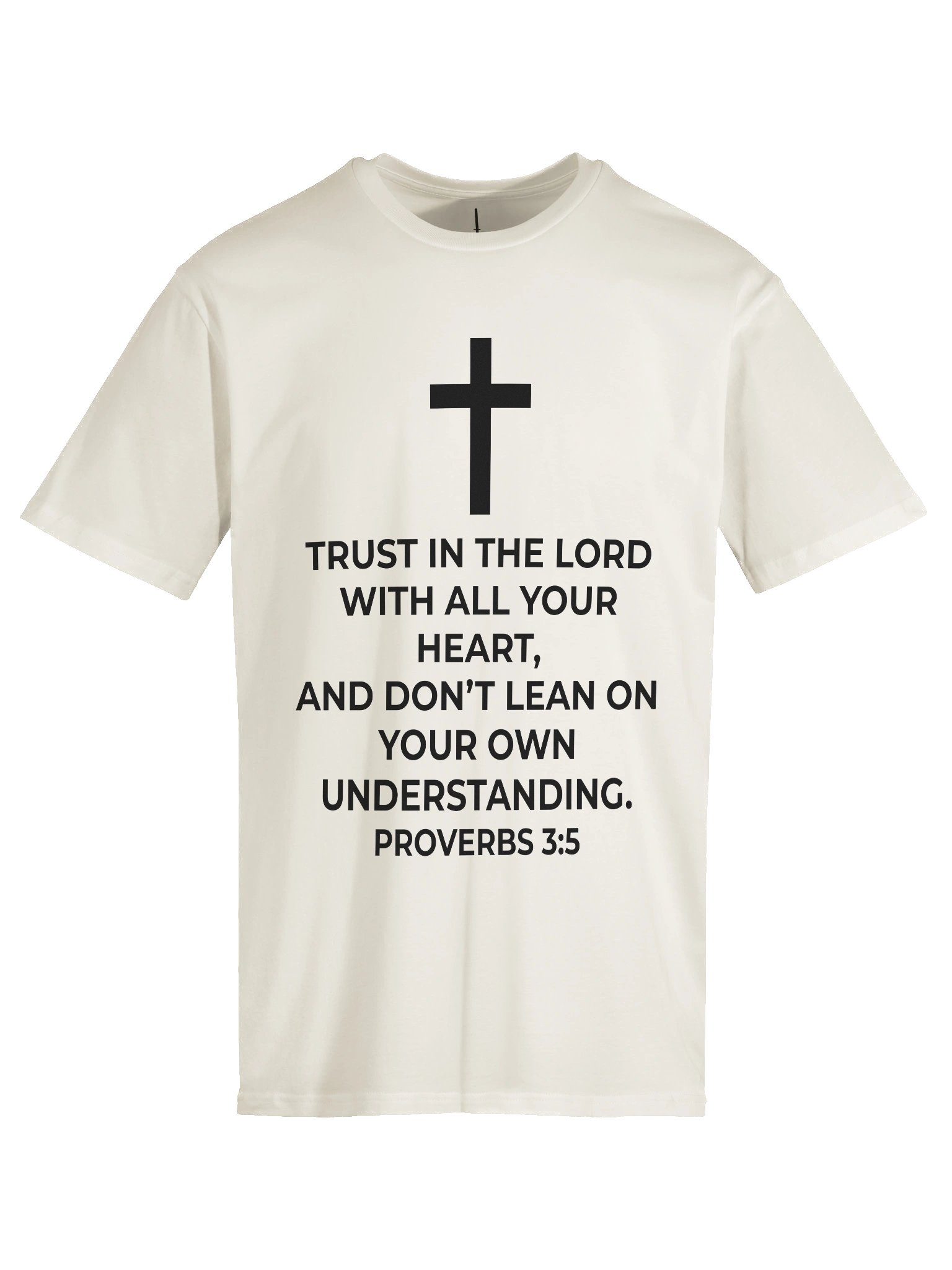 Proverbs 3:5 Unisex T-Shirt [Dark] product image (15)