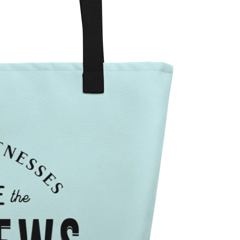 “Declare the Good News”: 2024 Jehovah’s Witnesses Regional Convention Red Roses Tote Bag product image (3)