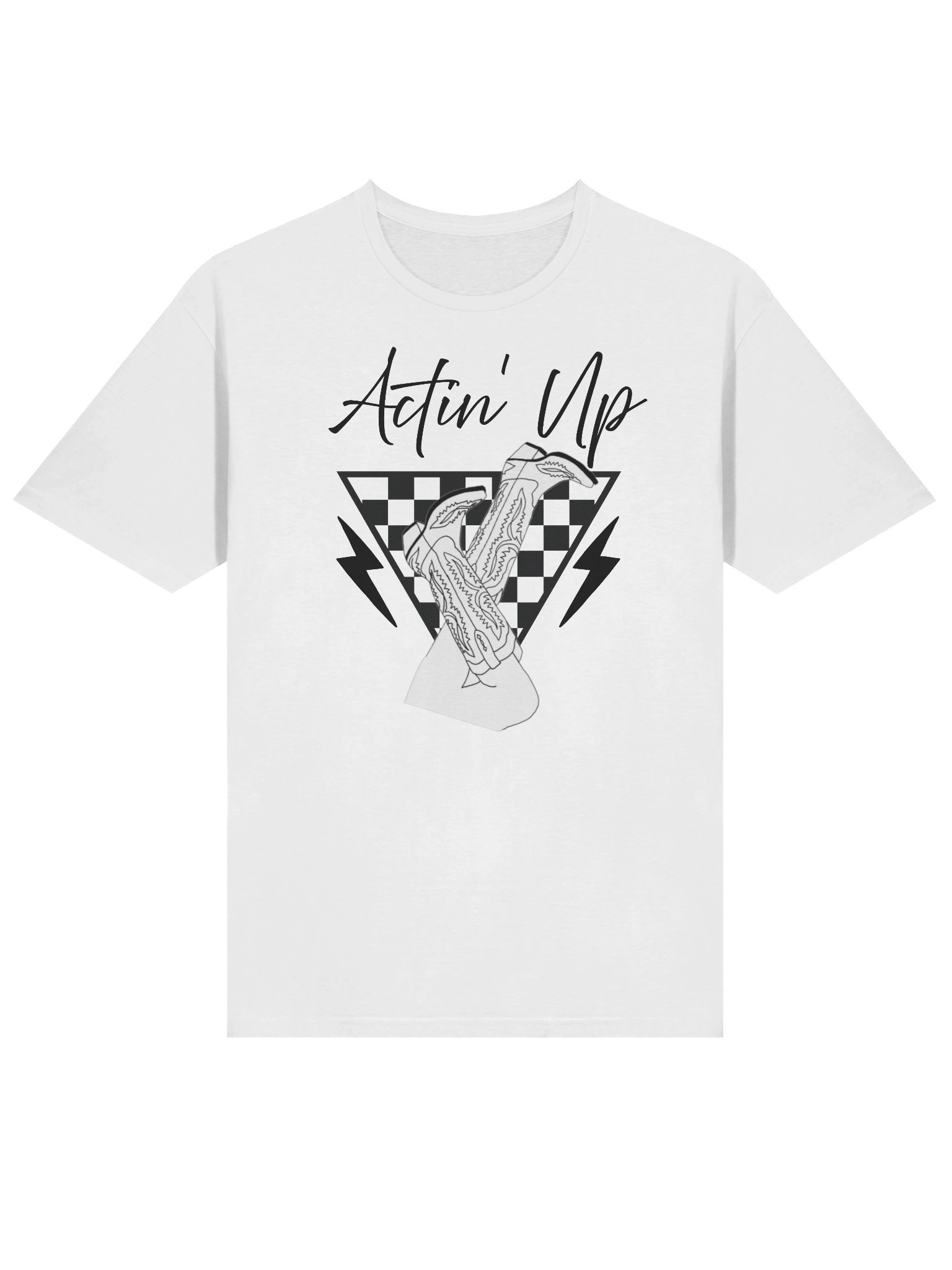 Actin' Up Unisex Super Soft Graphic Tee 🤠 product image (3)