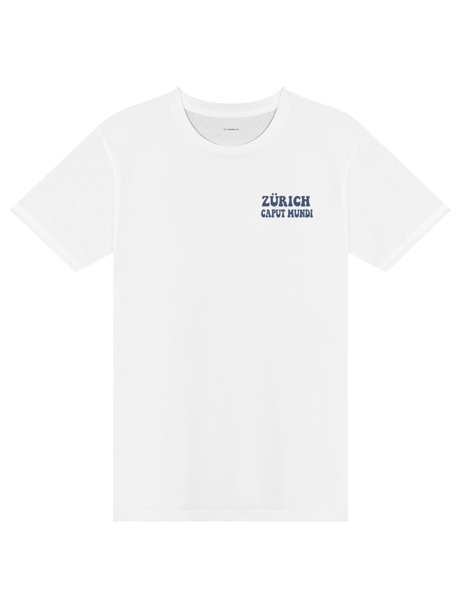 T-Shirt Regular Fit Zurich caput mundi Blue/White product image (2)