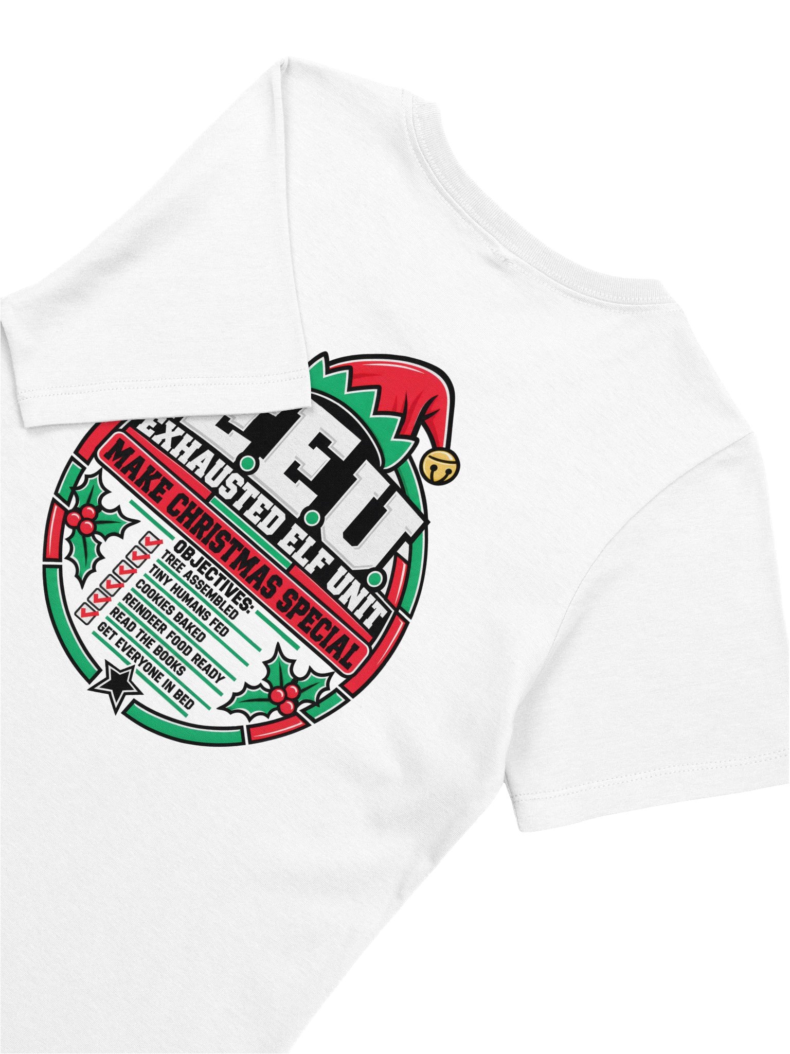 Exhausted Elf Unit Women's Relaxed-Fit Tee | White product image (6)