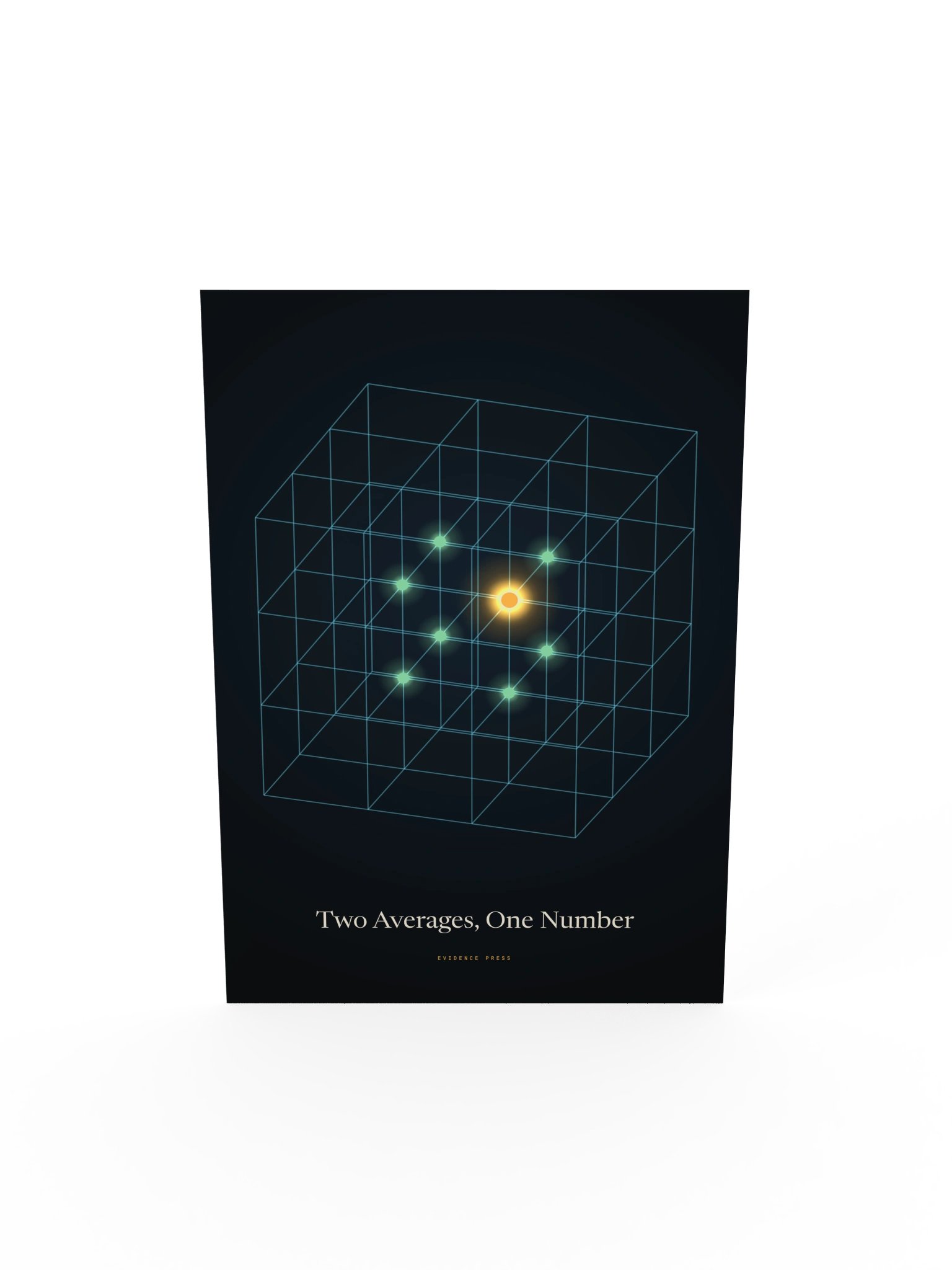 Two Averages, One Number — Poster product image (10)