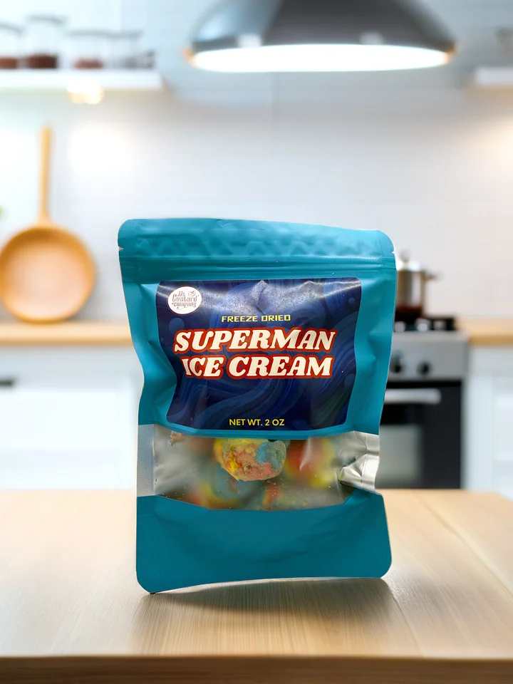 Superman Freeze Dried Ice Cream 🦸‍♂️ (2oz) product image (1)