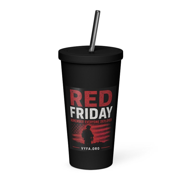 BOLD RED FRIDAY Tribute Tumbler - Remember Everyone Deployed product image (1)