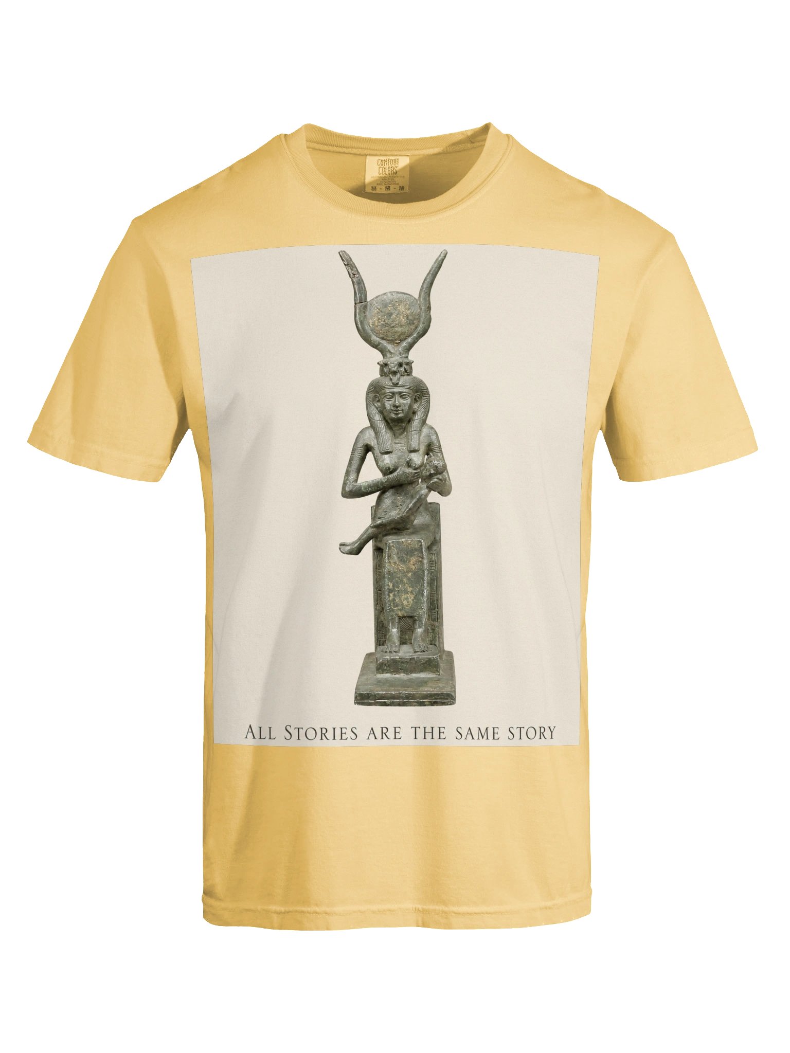 Geomytha Artifact 002 — Isis Nursing Horus Tee product image (5)