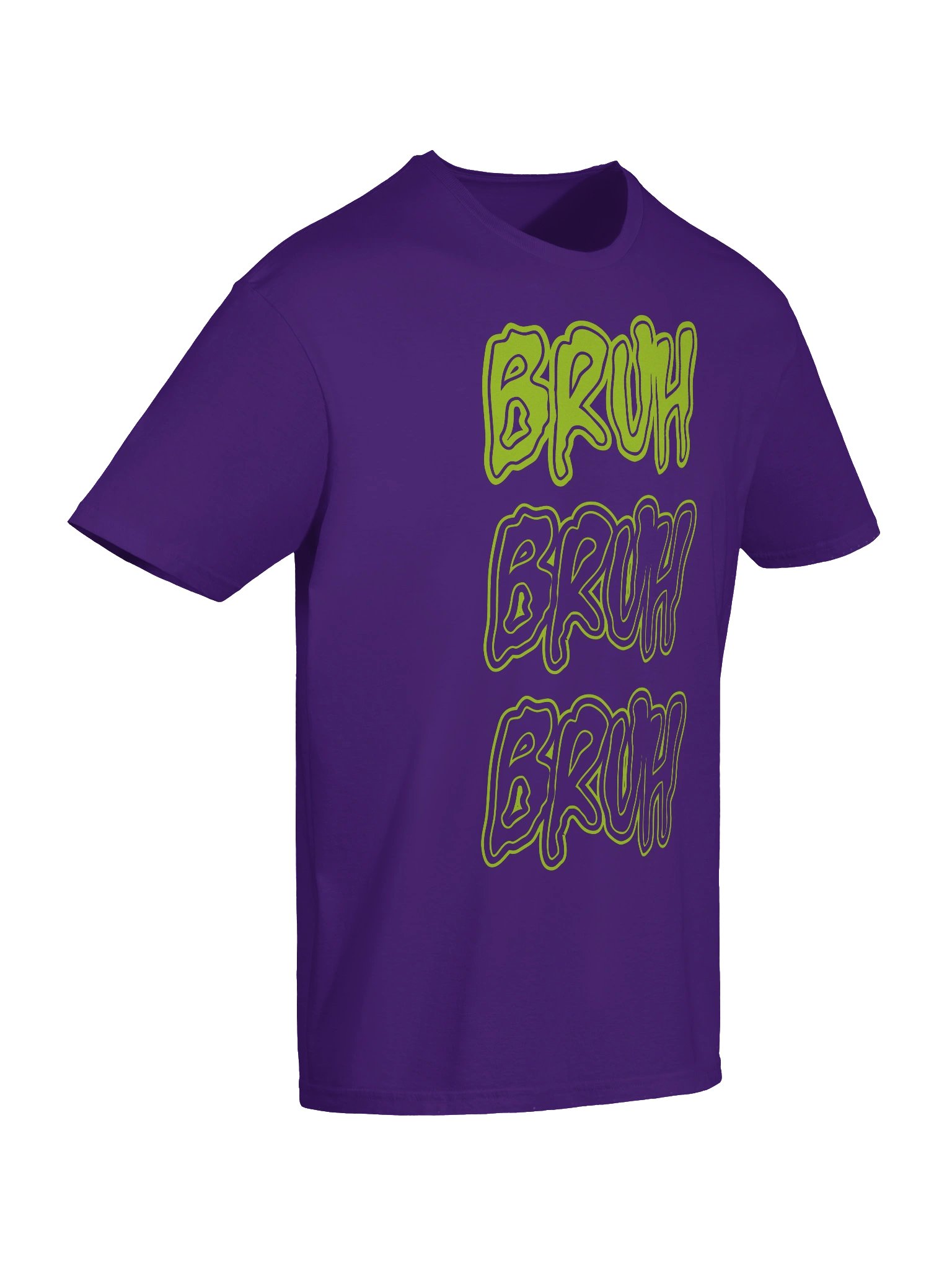 Neon Graffiti BRUH Unisex T-Shirt product image (29)