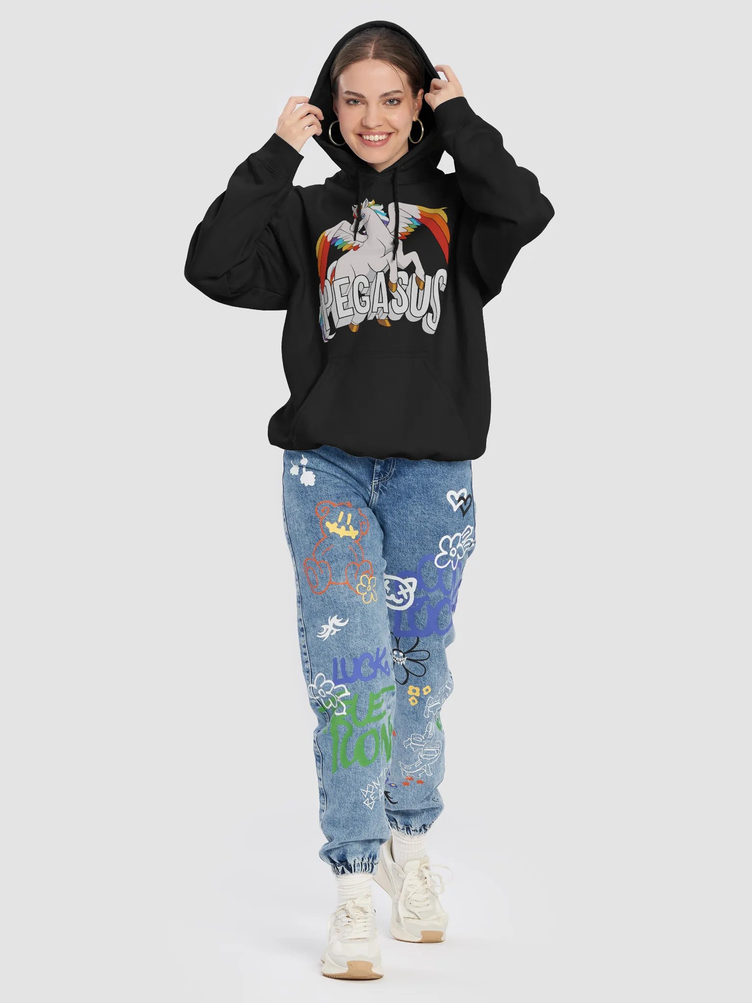 Rainbow Pegasus Hoodie product image (8)
