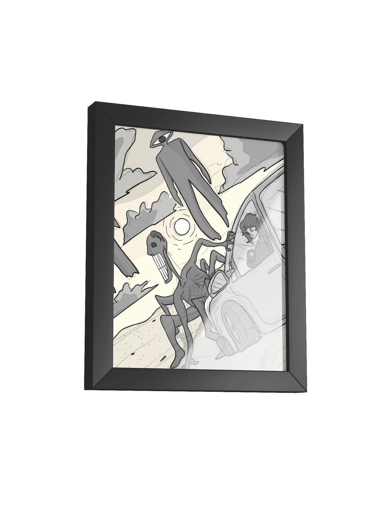 It Knows — Framed Print product image (8)