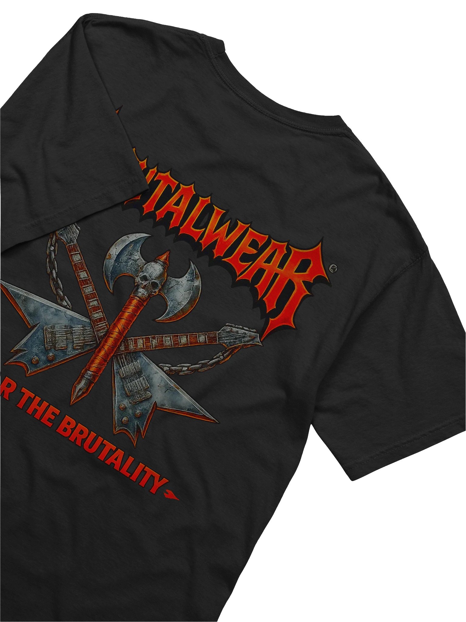 BrutalWear Red Dragon Medieval Fantasy Graphic Tee Shirt Design. product image (53)