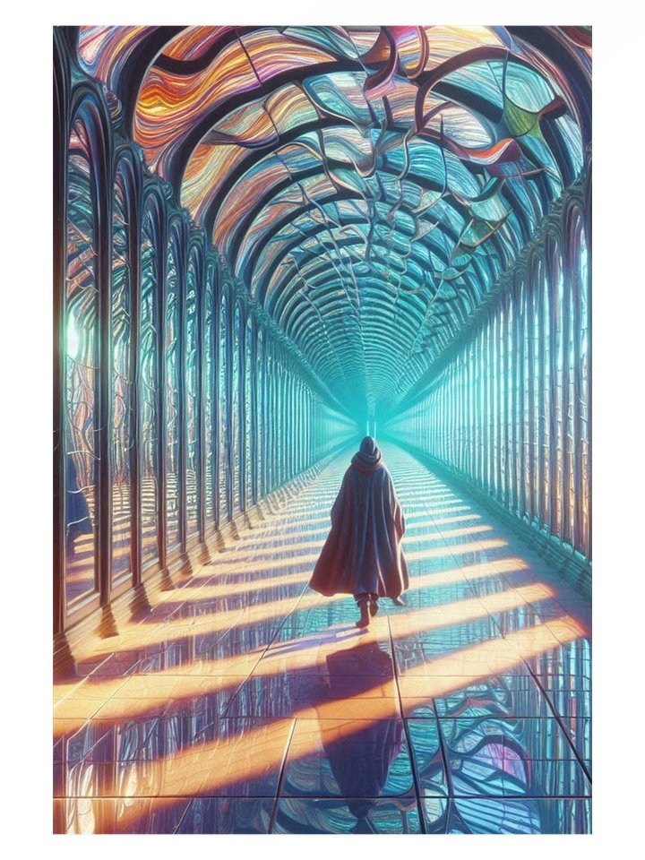 Journey Through Light Enhanced Matte Paper Poster product image (1)