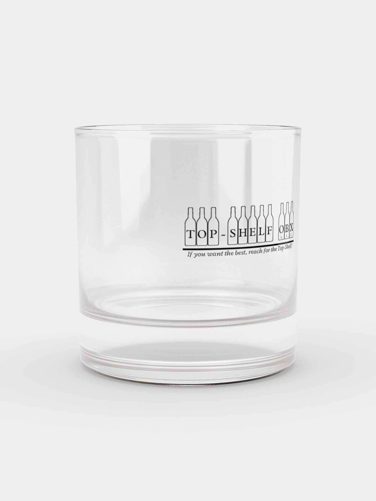 Top Shelf Rocks Glass product image (2)
