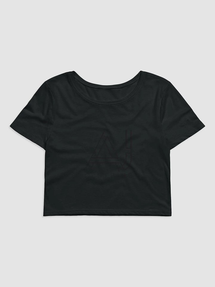 Ladies Crop top large logo product image (1)