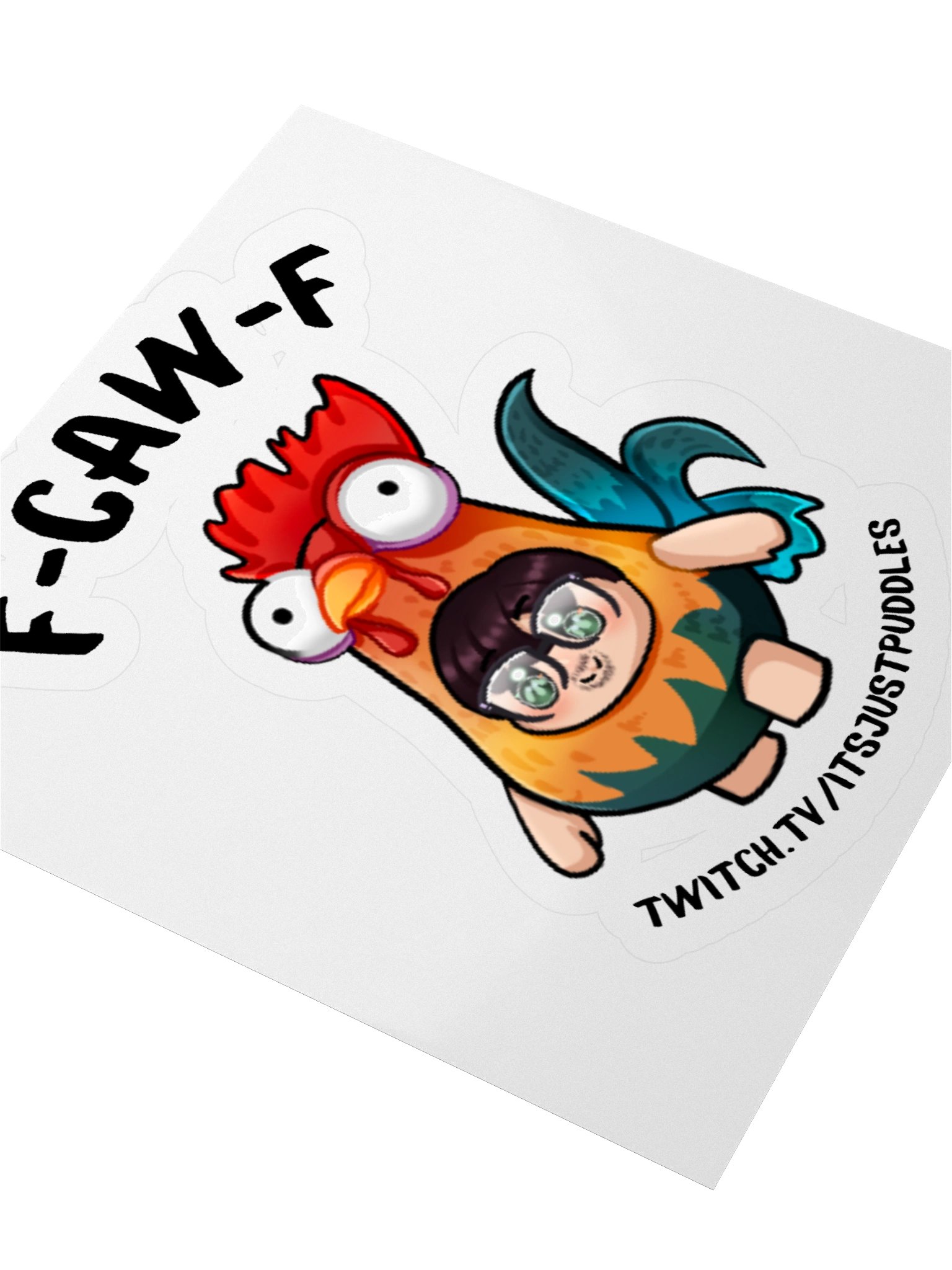 F-CAW-F Chicken Sticker product image (8)