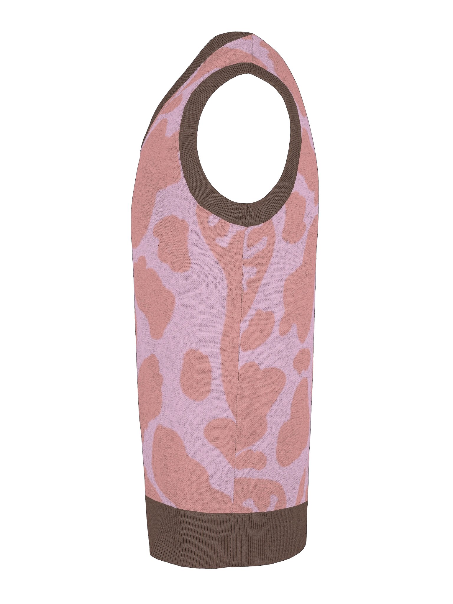 BLVD Sweater Vest Pink Diamonds product image (6)
