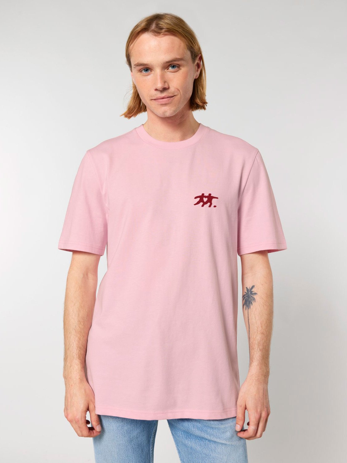 The Minimalist Tee | Light Red product image (3)