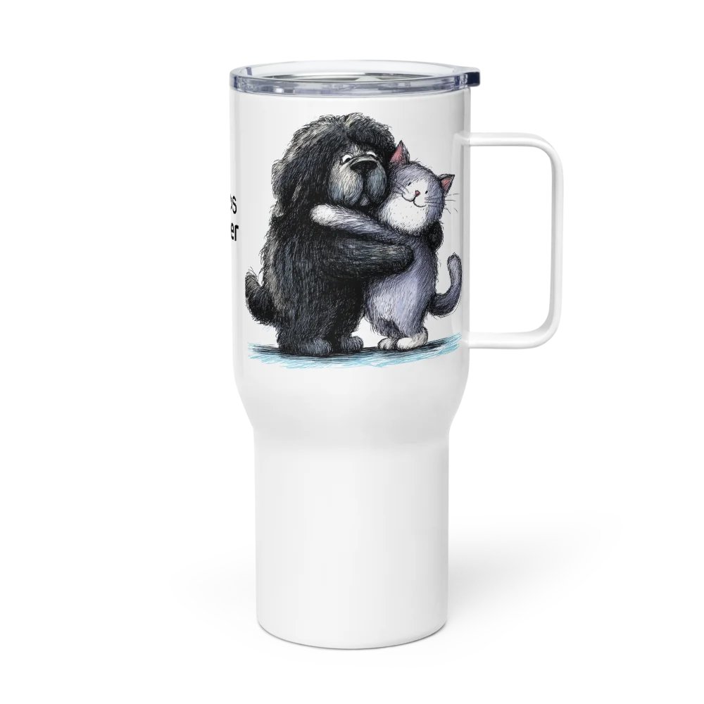 Pawsitively Friends Forever Travel Mug product image (4)
