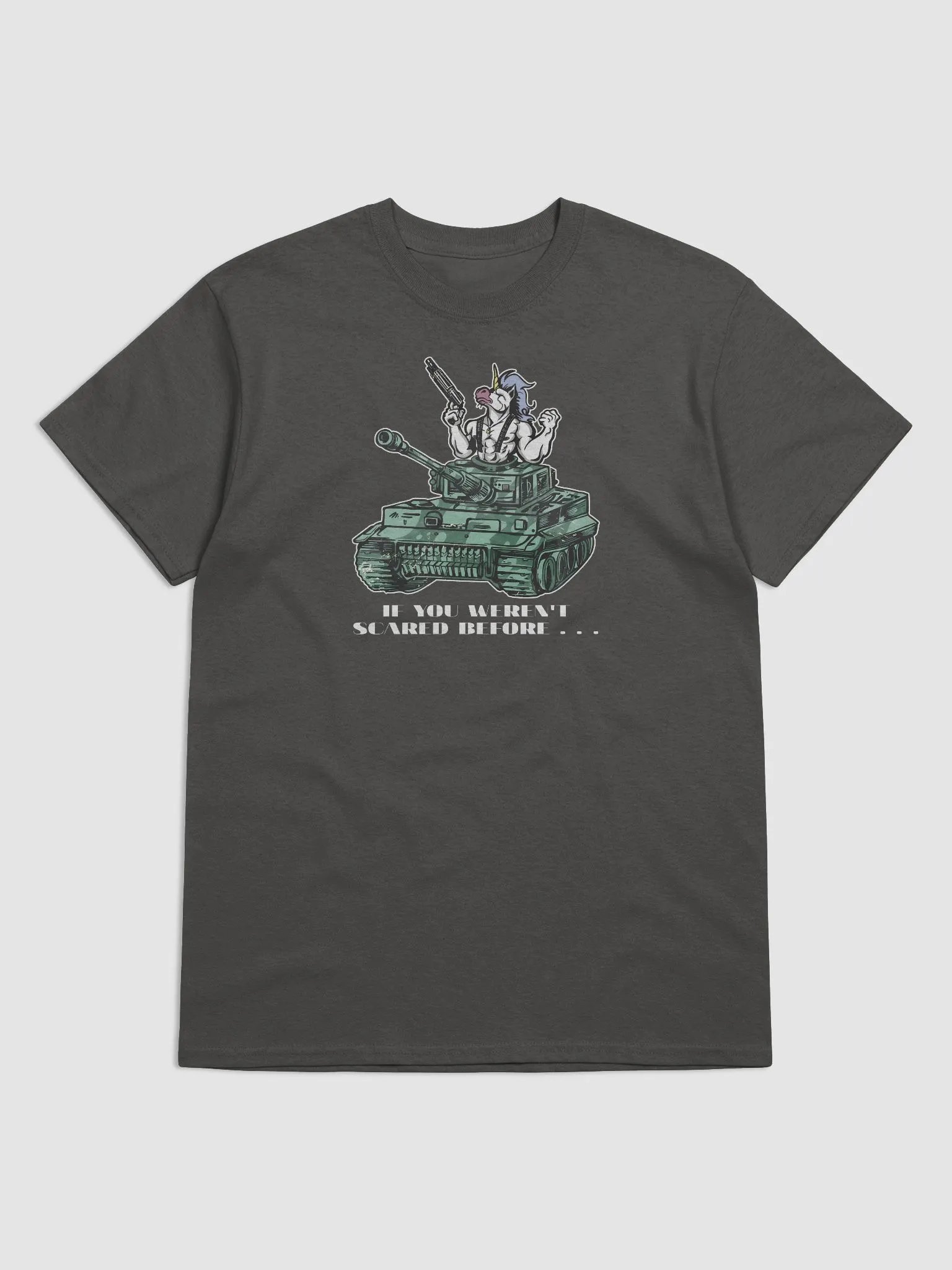 Unicorn Tank Heavyweight T-shirt product image (1)