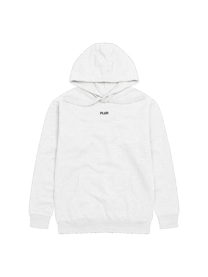 PLUR Hoodie (Limited Edition Stitched White) product image (2)
