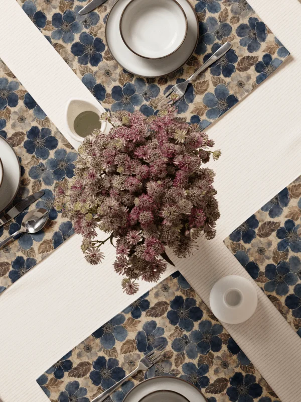 Blue Floral Placemats product image (1)
