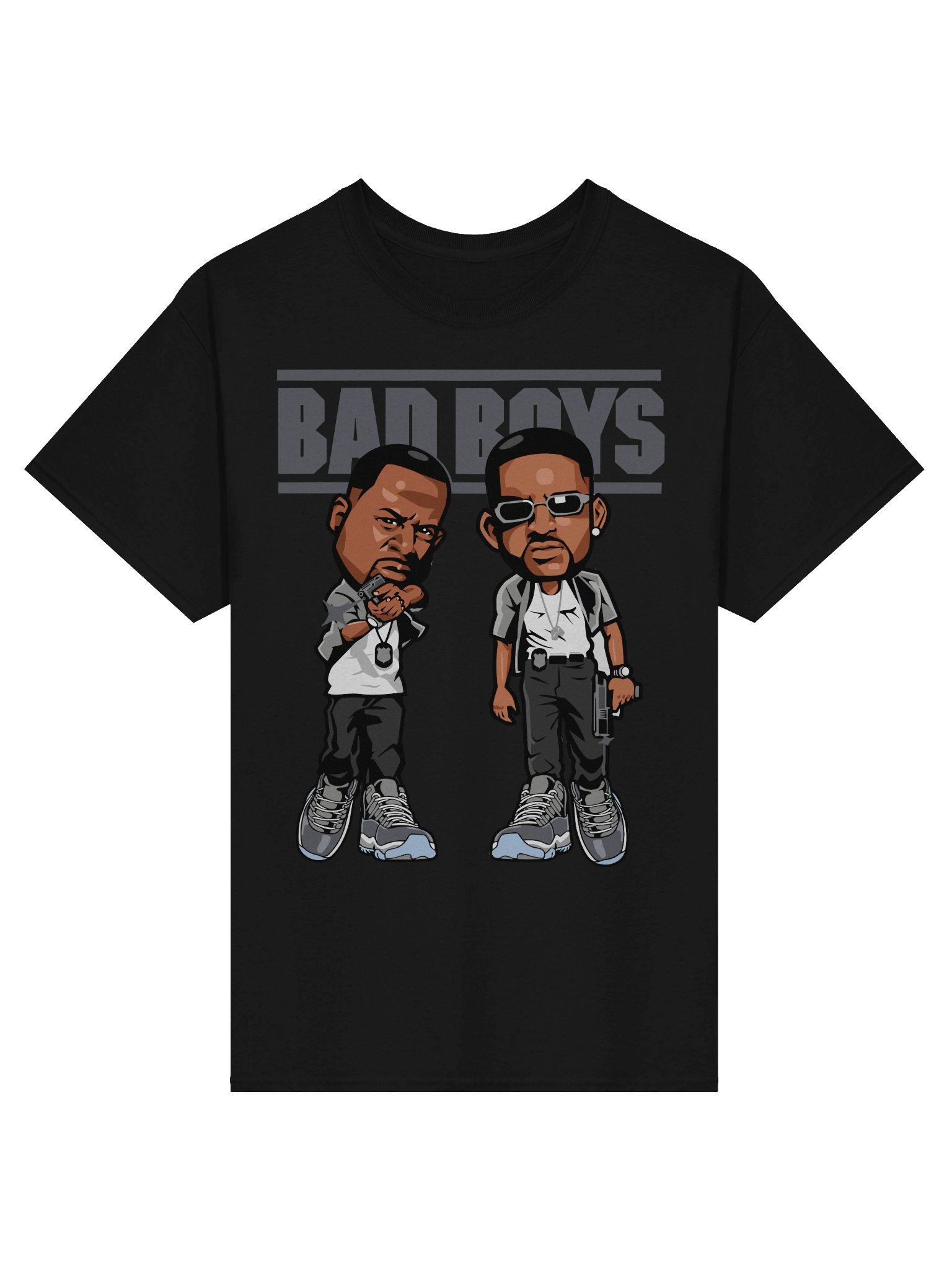Cartoon Bad Boys Streetwear Tee - Unisex T-Shirt – Premium Printed T-Shirt for Everyday Casual & Streetwear product image (1)