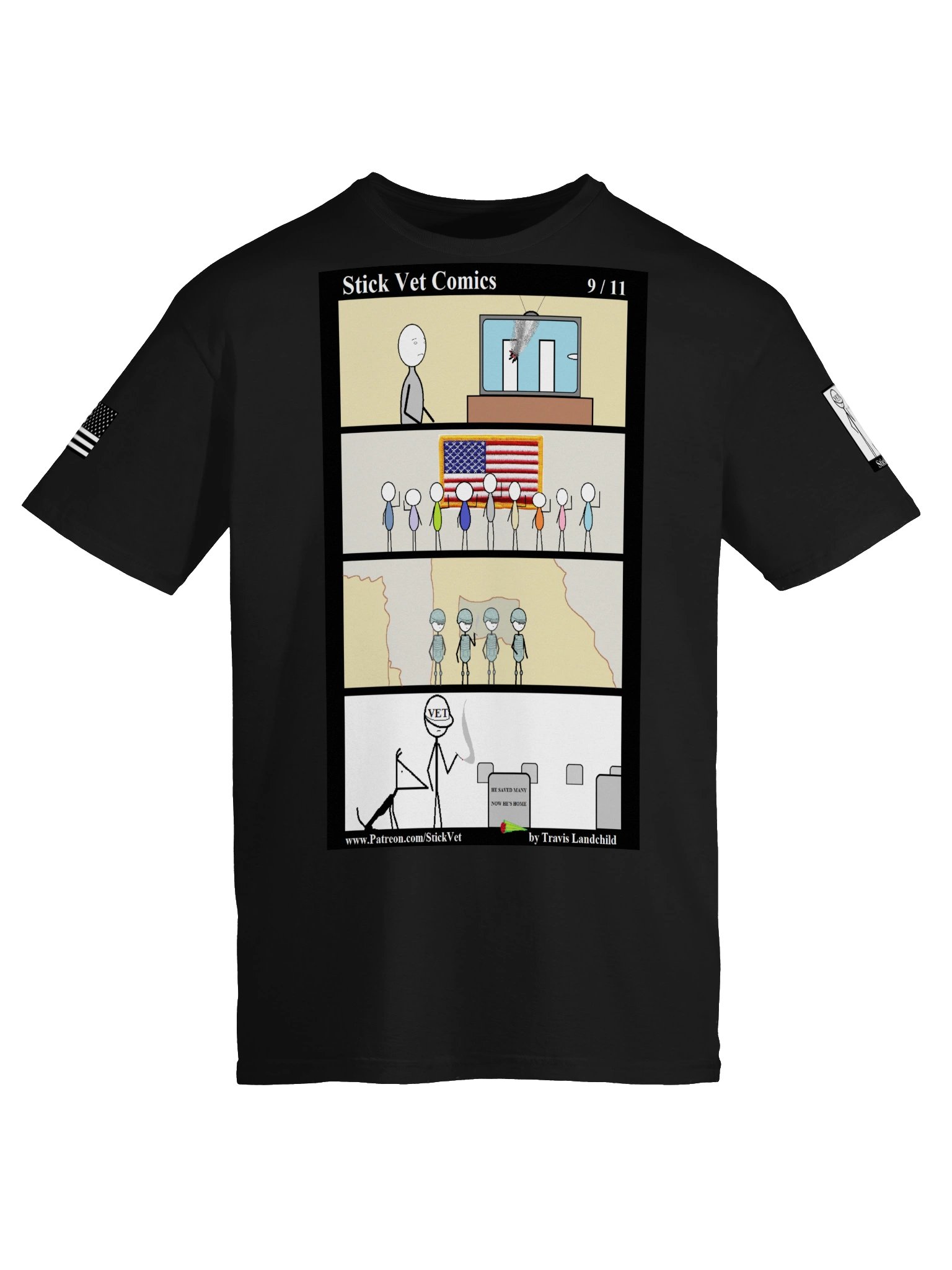 9/11 Comic Shirt product image (5)