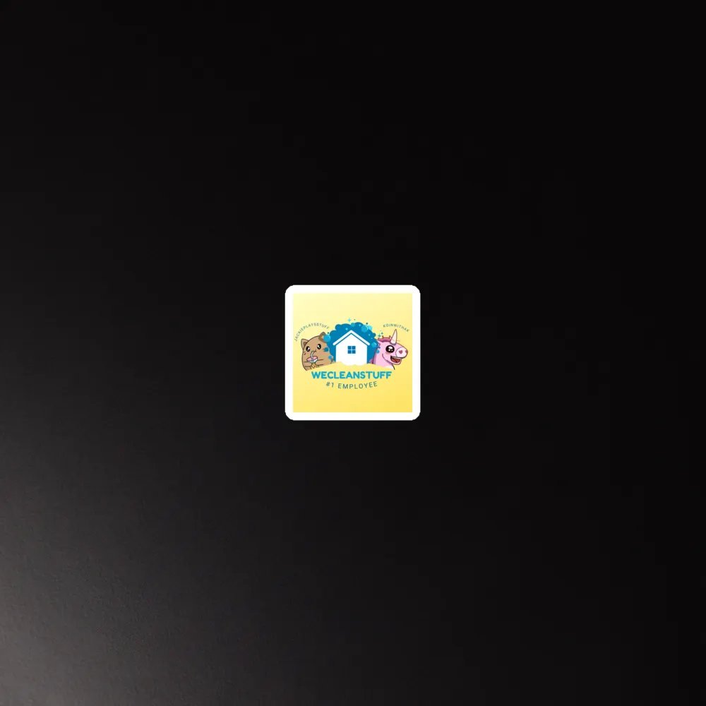 We Clean Stuff Magnet product image (3)