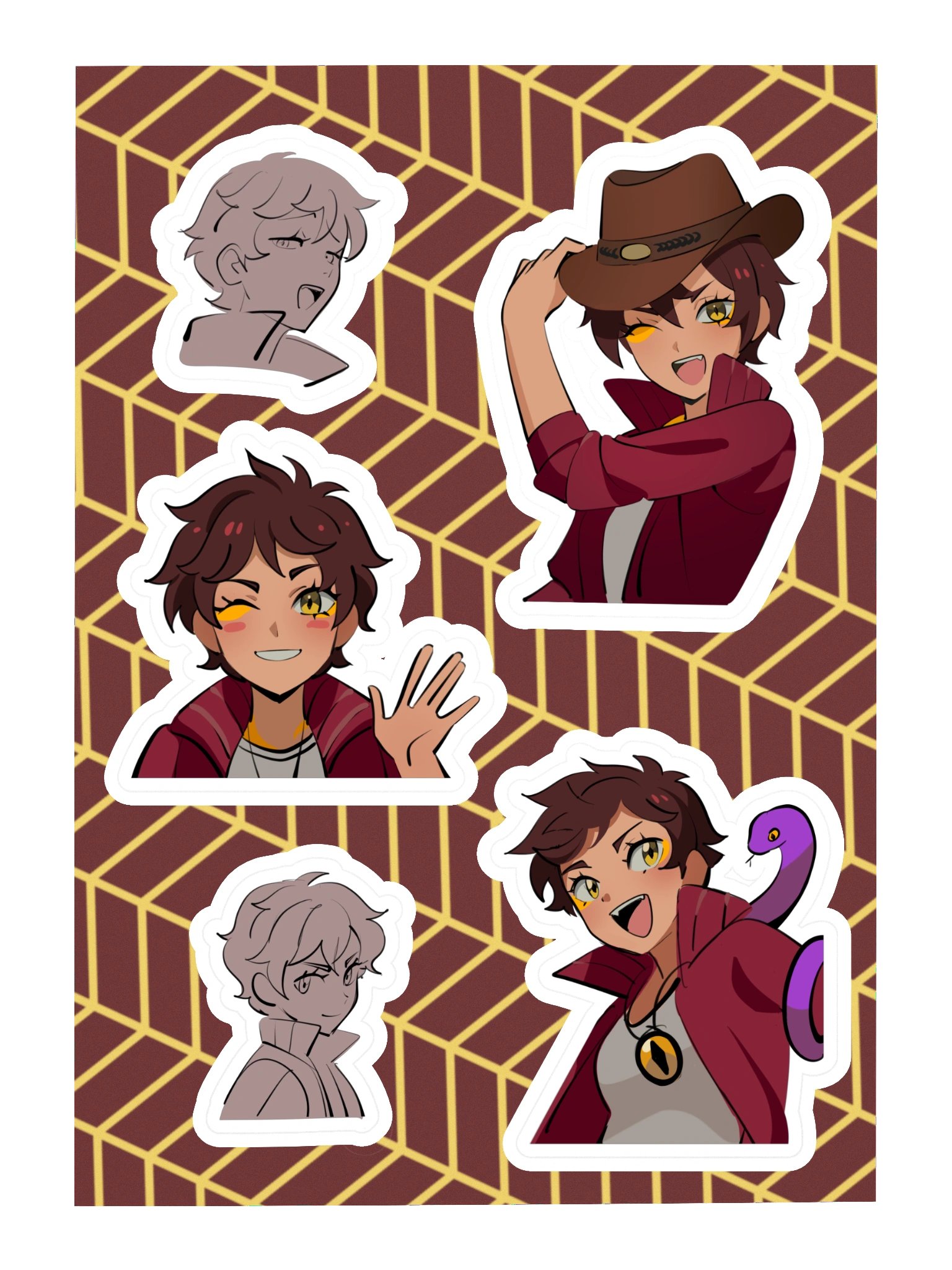 Adder 1.0 Sticker Sheet product image (3)