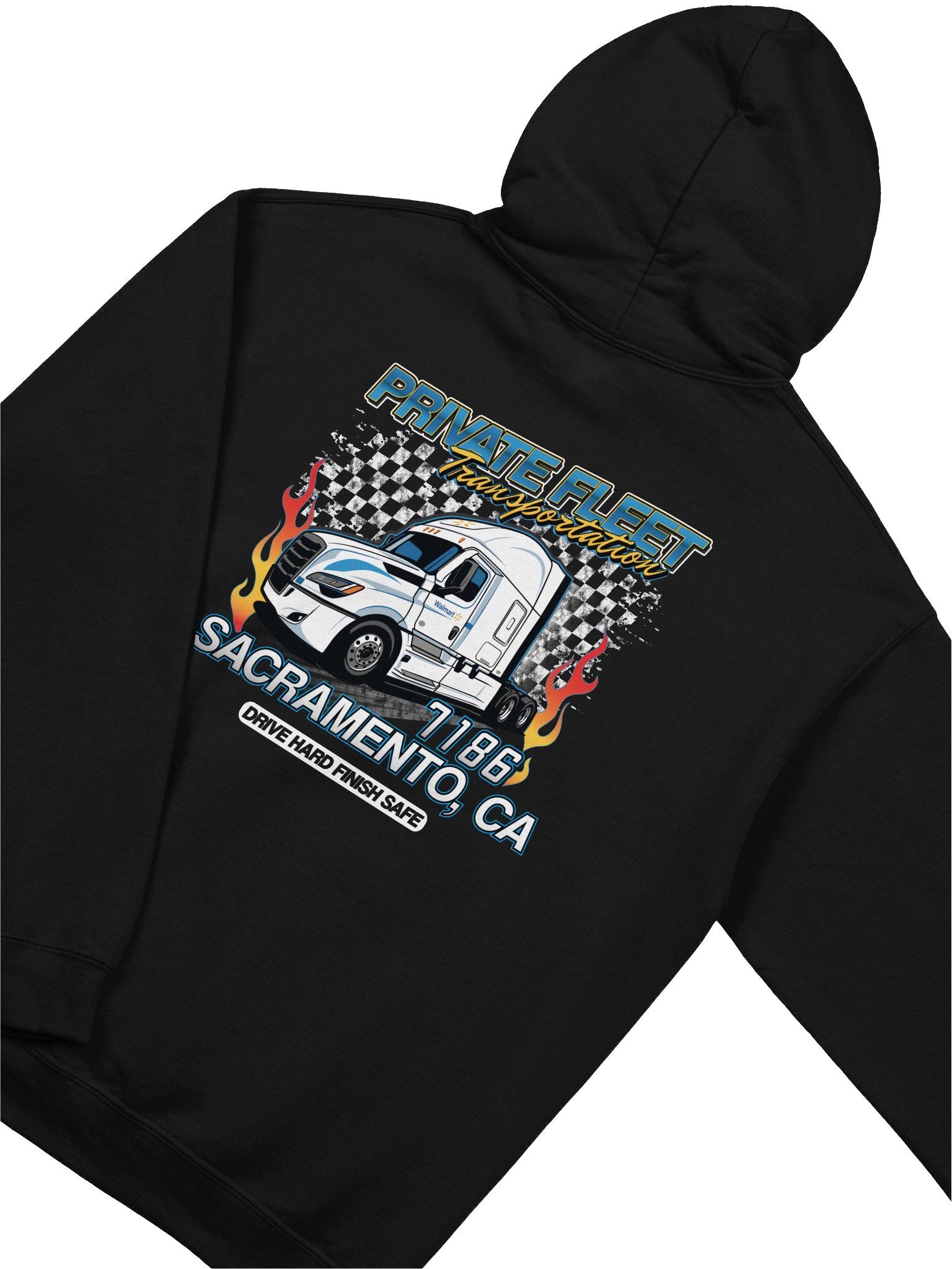 7186 Sacramento Private Fleet Racing Theme Hoodie product image (4)