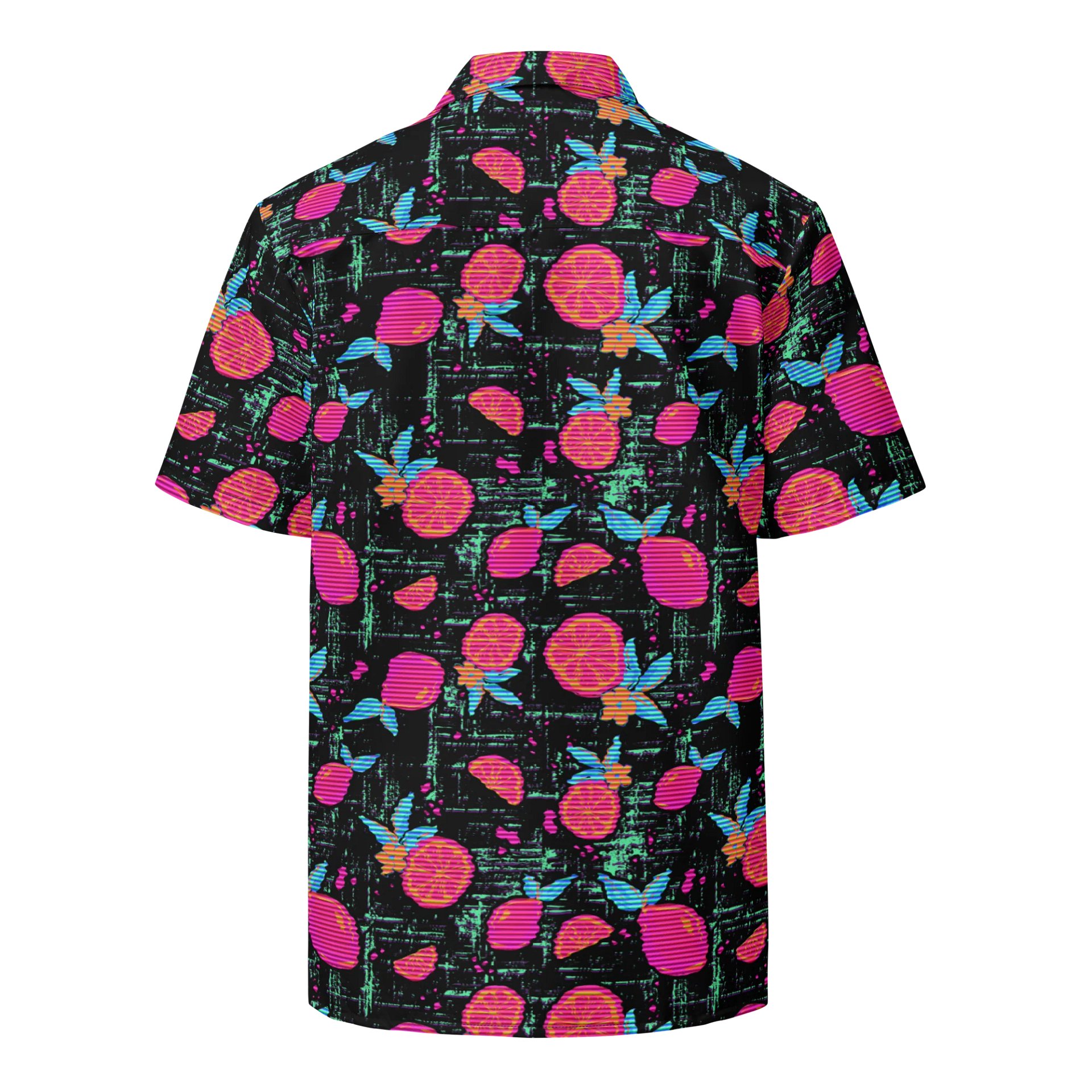 Hot Pink Lemonade Hawaiian Shirt product image (2)