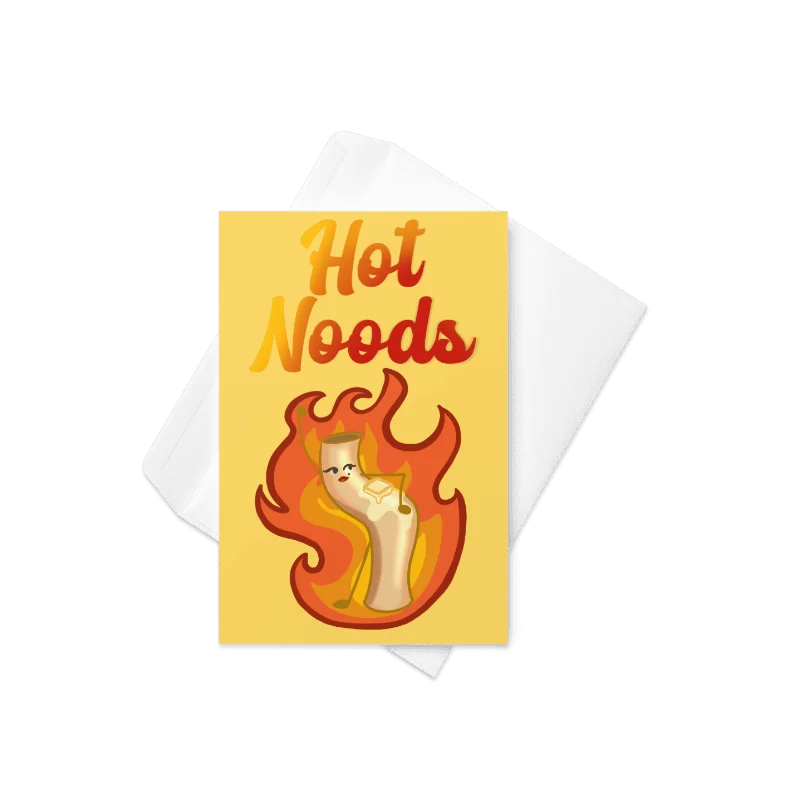 Hot Noods Greeting Card product image (6)