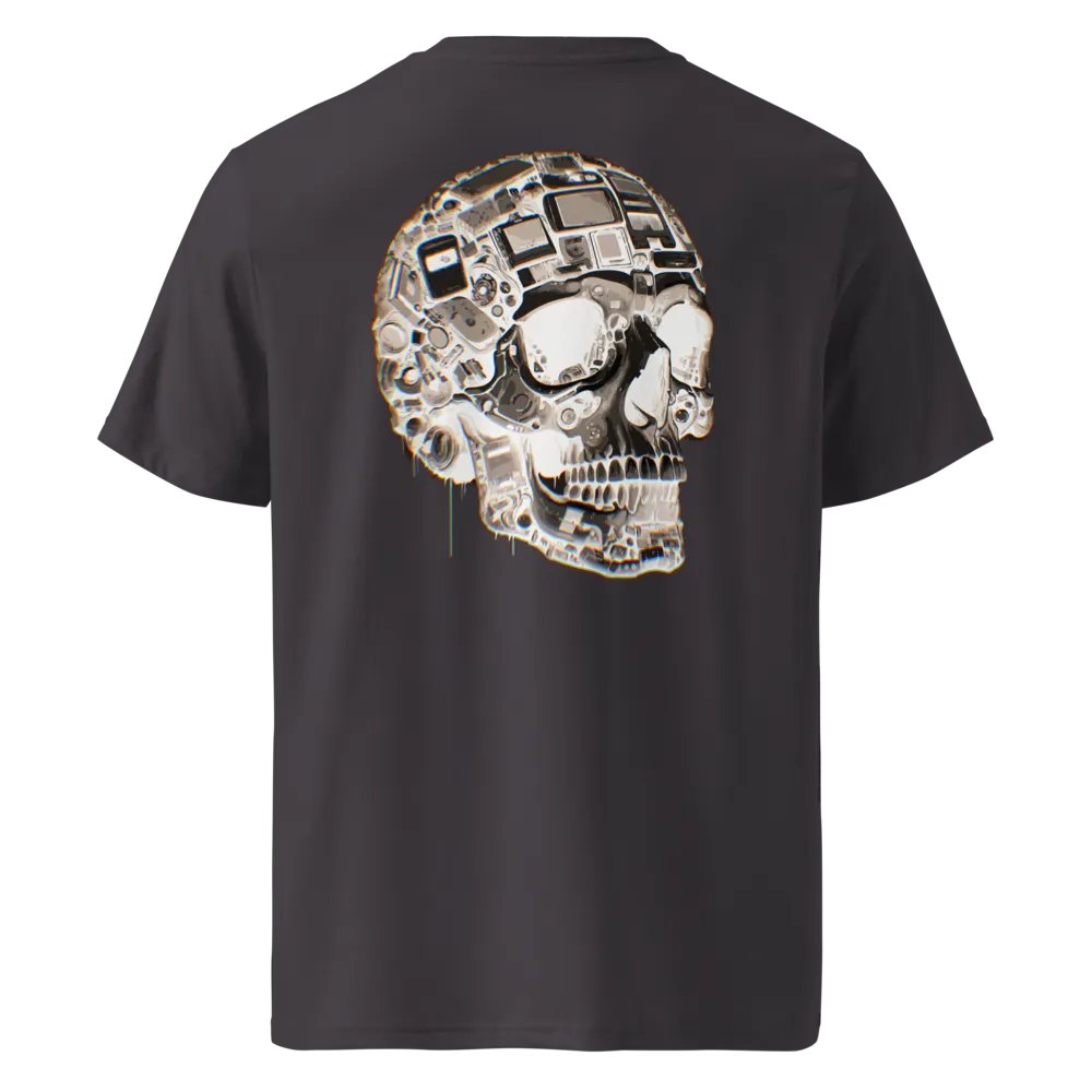 VACIO NEGATIVE Techno Skull Glitch T-Shirt product image (3)