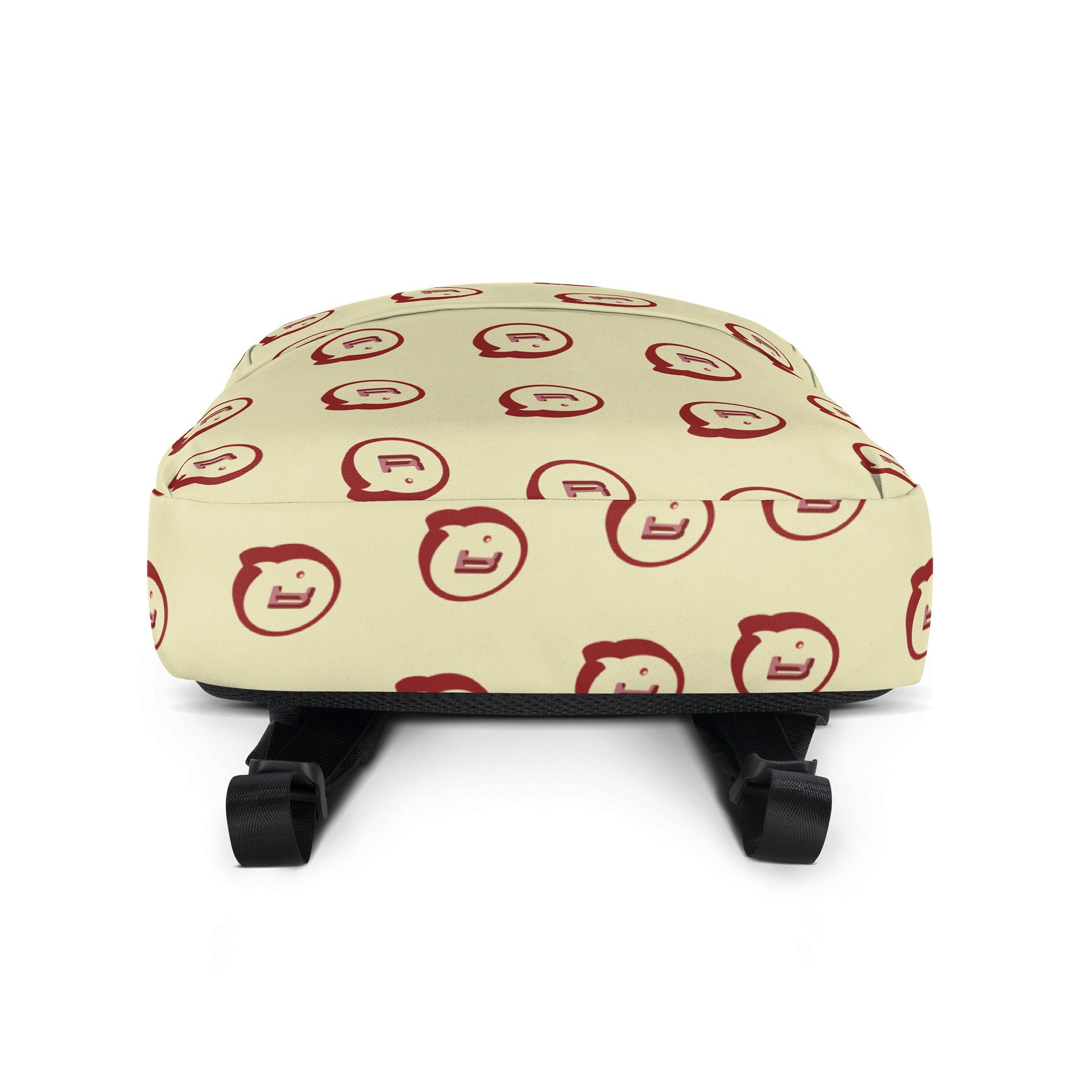 Run Button Logo All Over Print Backpack - Red product image (4)