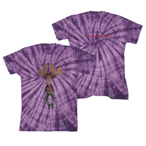 Ego Death Purple Ty Dye T-shirt product image (1)