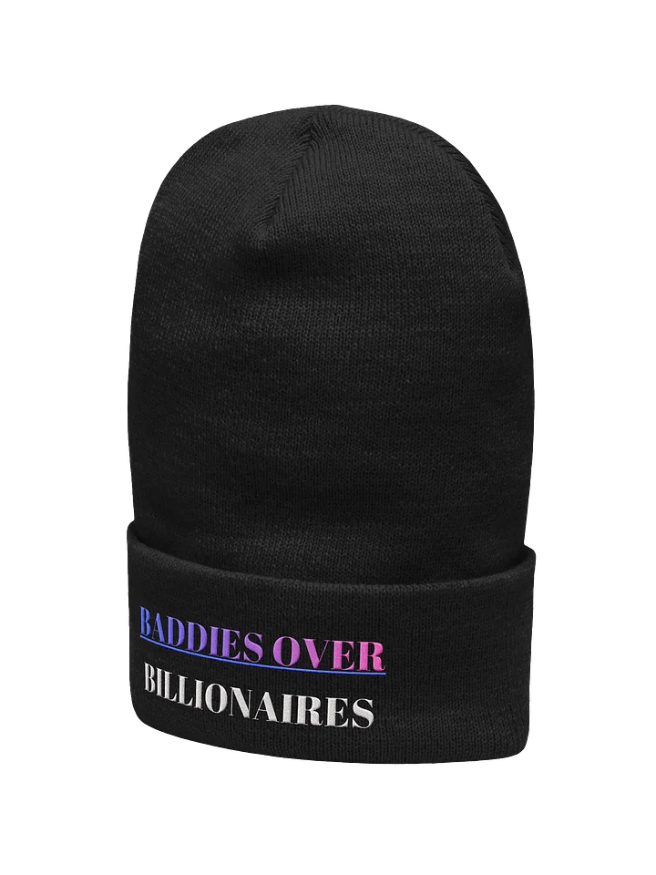 BADDIES OVER BILLIONAIRES BEANIE product image (2)