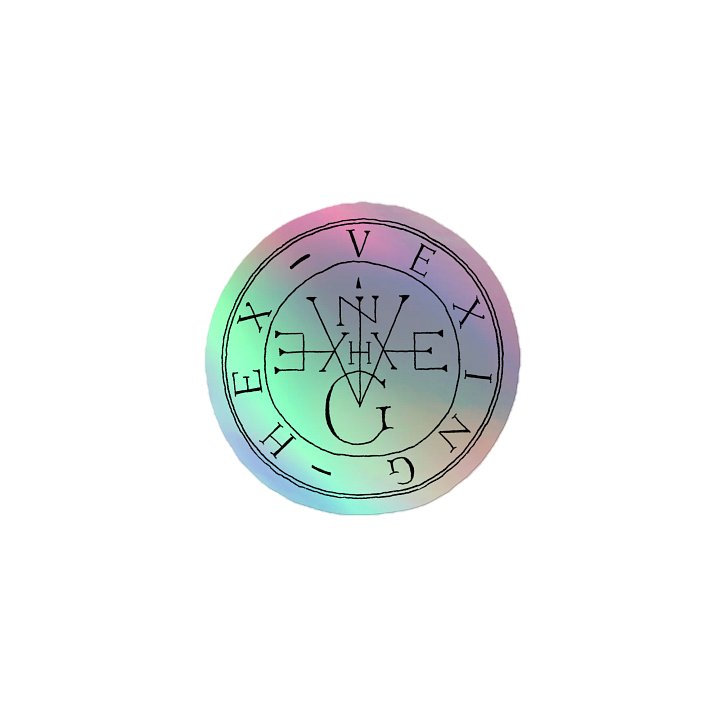 Sigil Kiss-Cut Holographic Stickers product image (1)